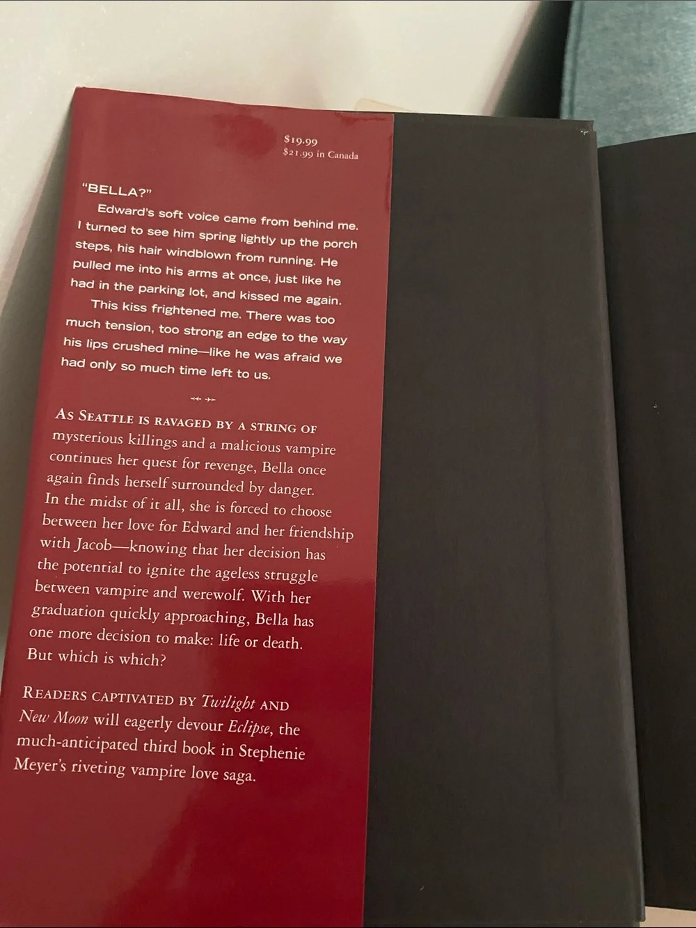 “Eclipse” hardcover